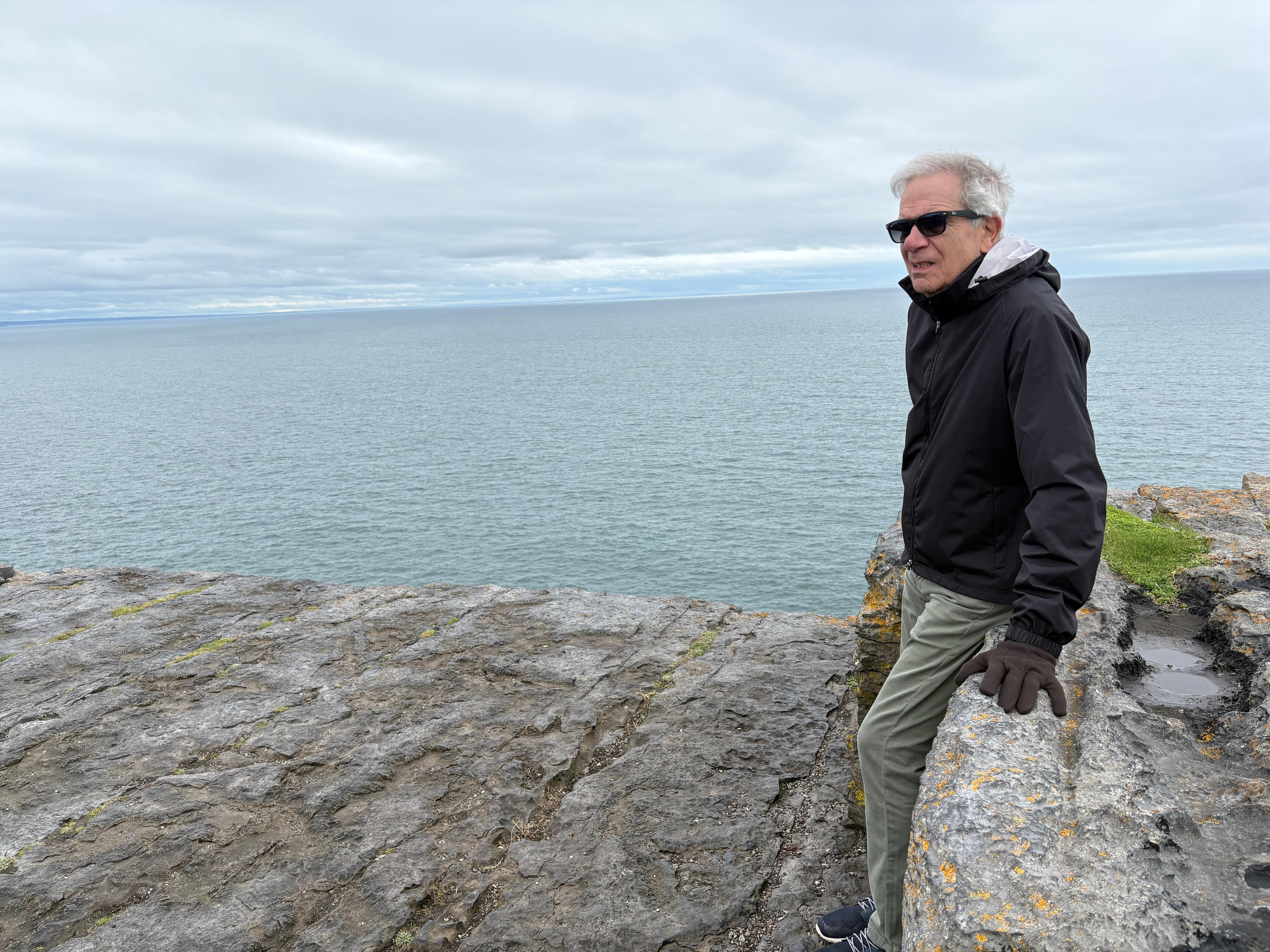 Trek up to the fort before getting back on Ferry to see the Cliffs of Moher. 