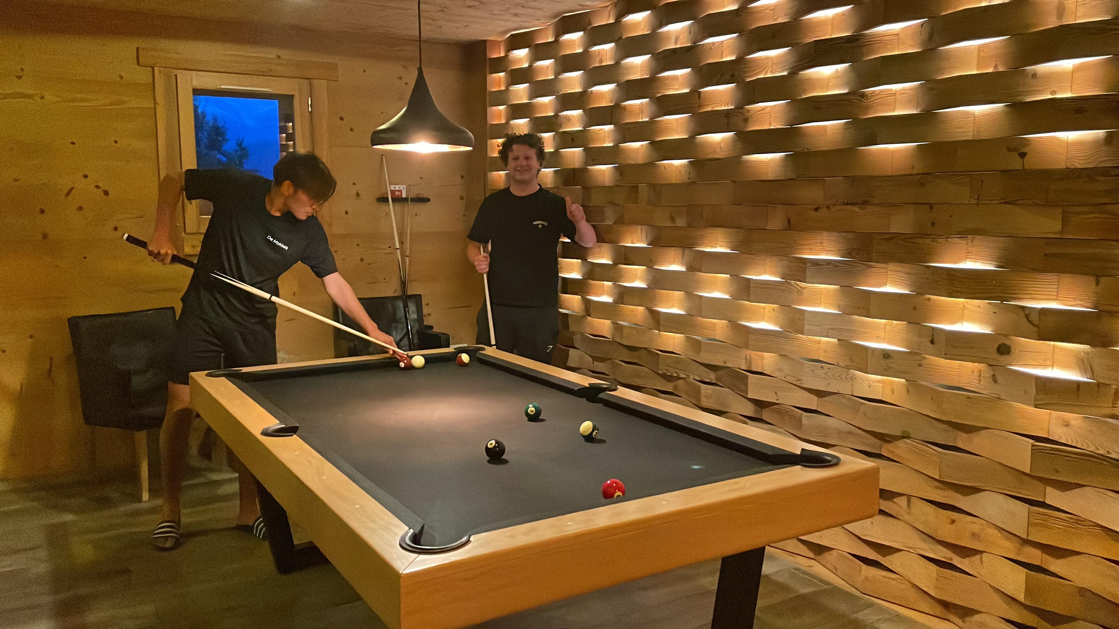 De pool tafel
