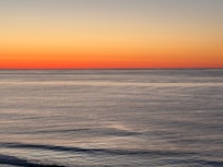 Just before sunrise