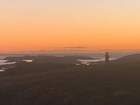 Sunset Taynish Nature Reserve