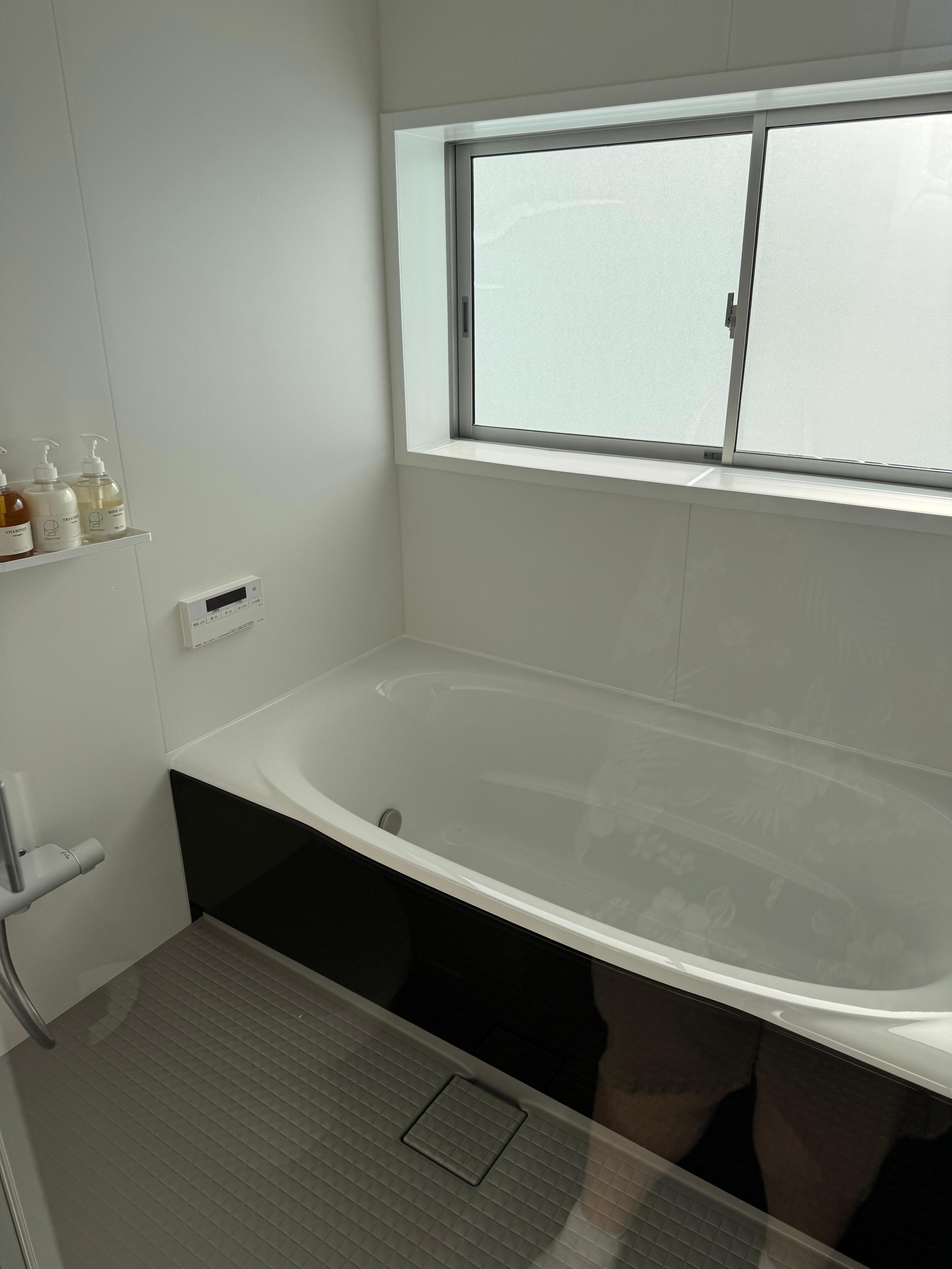 State-of-the-art bathtub and shower room!