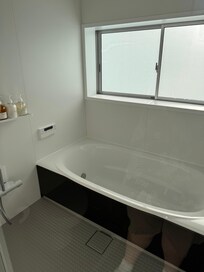 State-of-the-art bathtub and shower room!