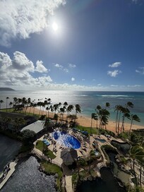View from the balcony.