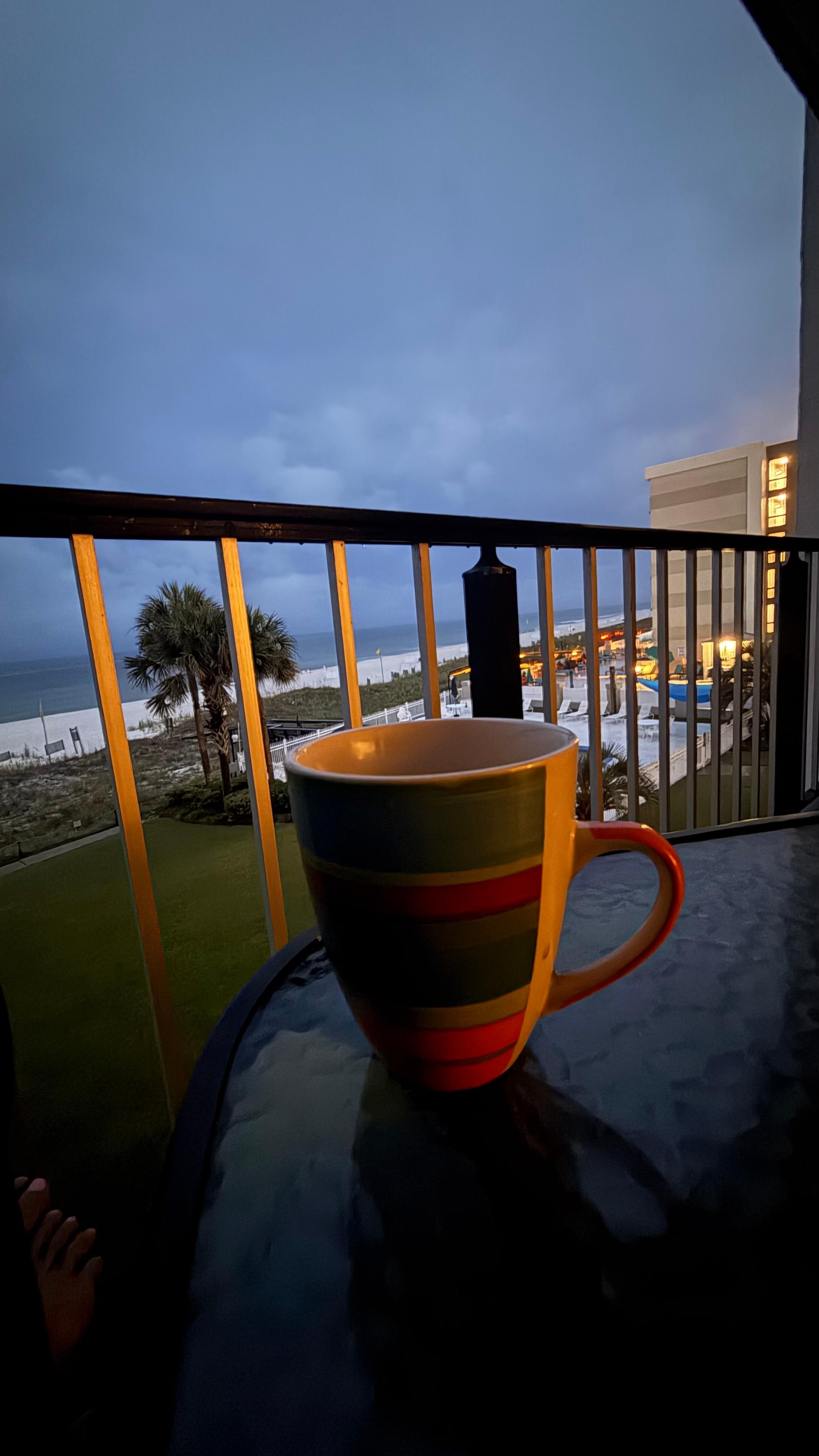 Perfect spot for morning coffee!! 