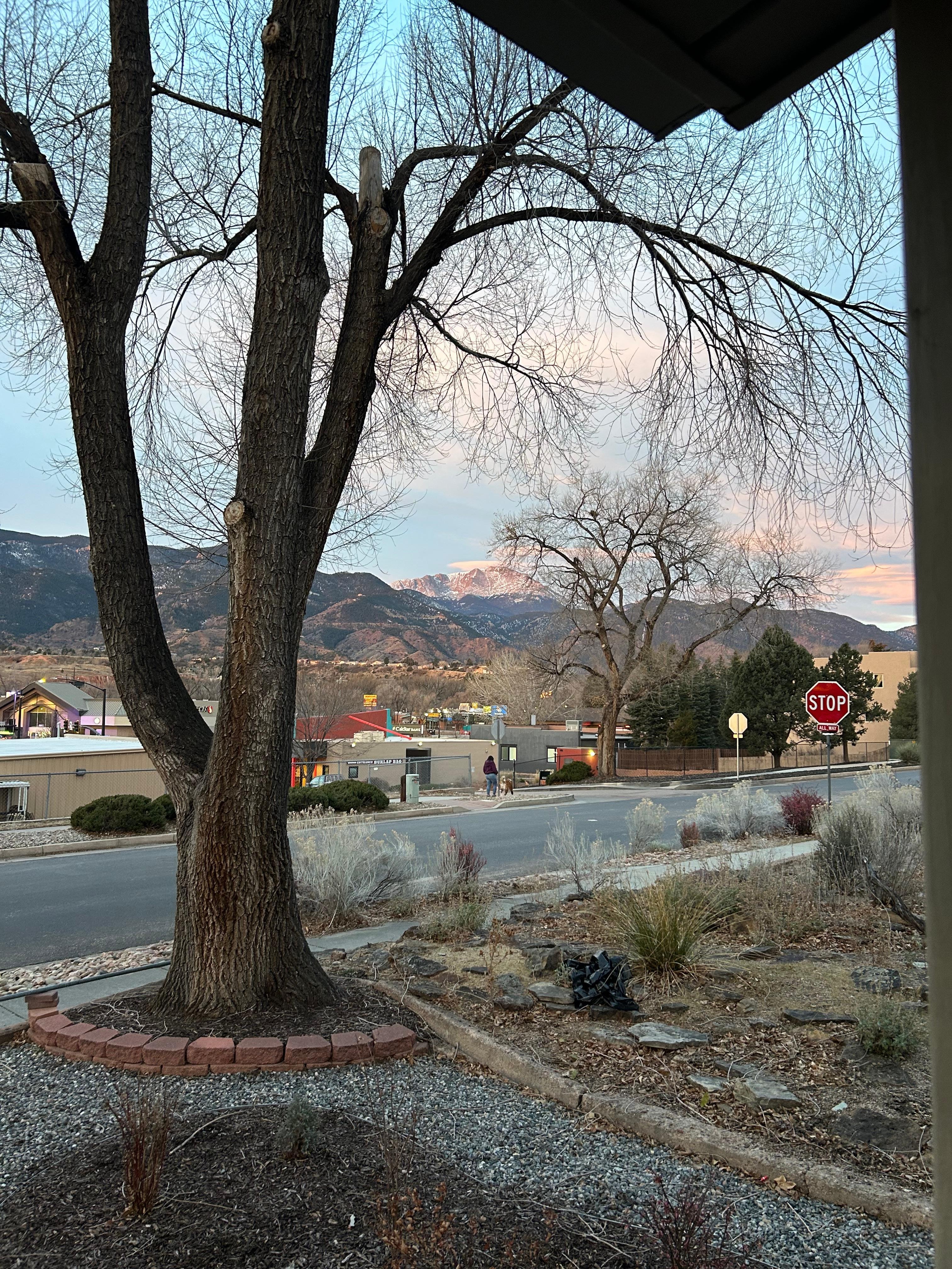 From the front porch