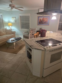 Living and dining area