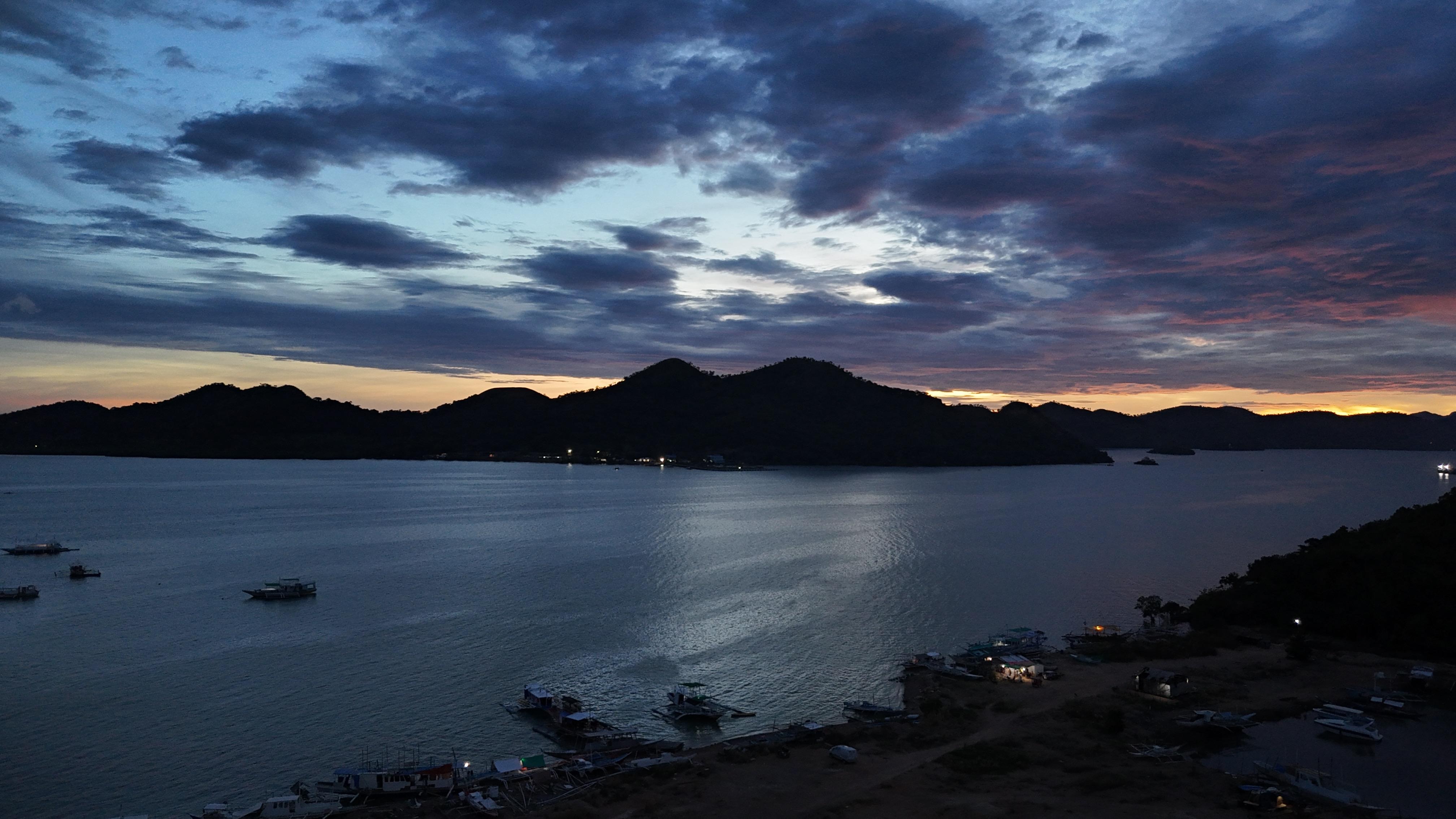 Sunset view from the room.