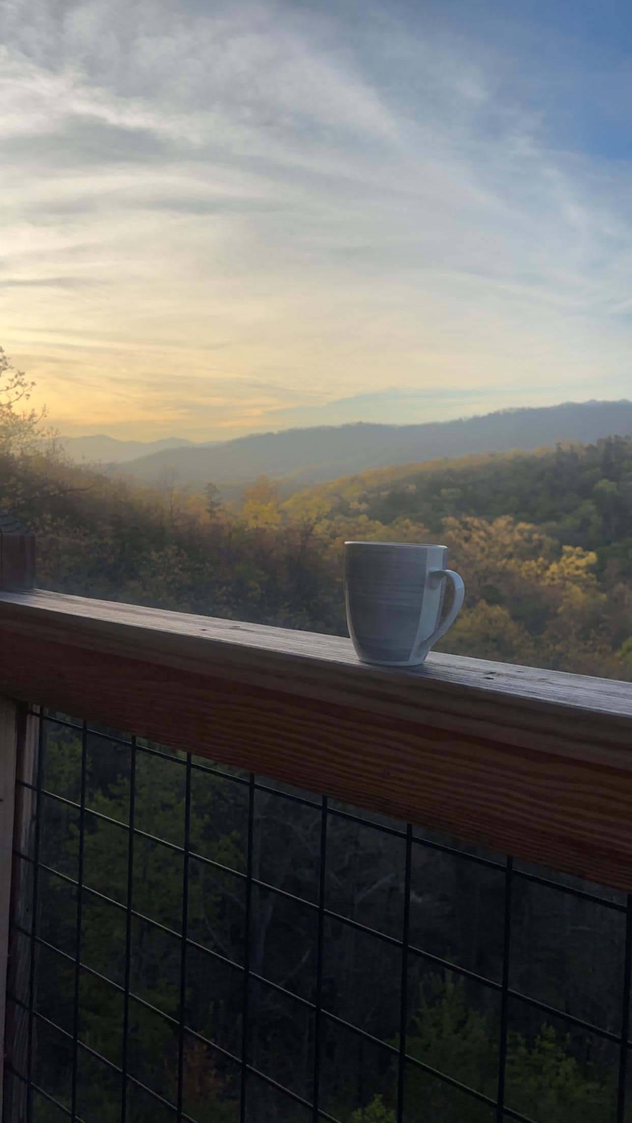 Morning cup of coffee 