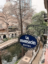 View from 2nd floor balcony- Riverwalk view