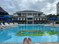 One of the pools
