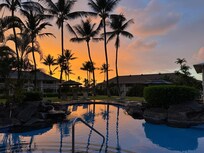 Sunset view from Pool