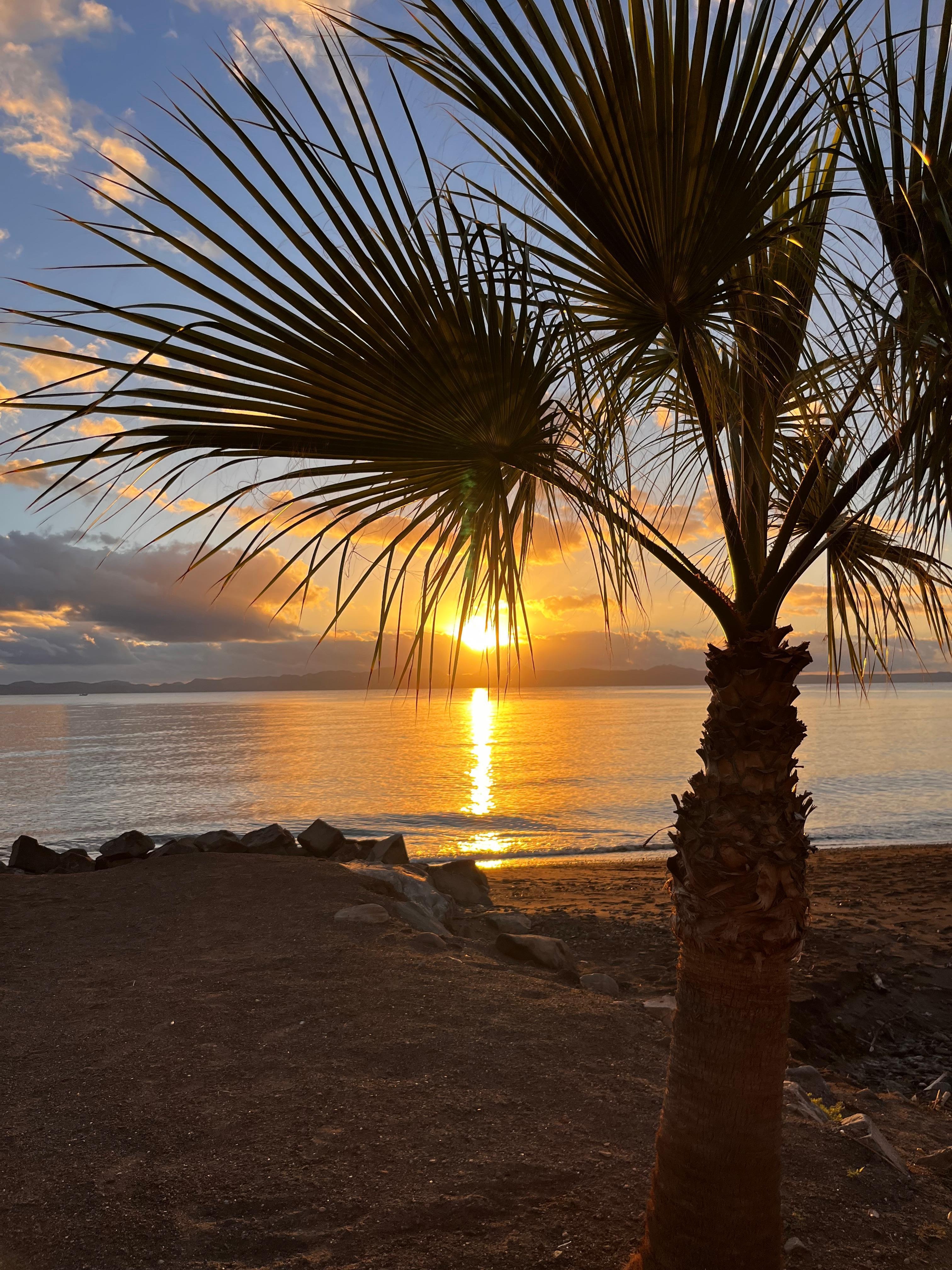 Another beautiful sunrise from Loreto Shores beach.