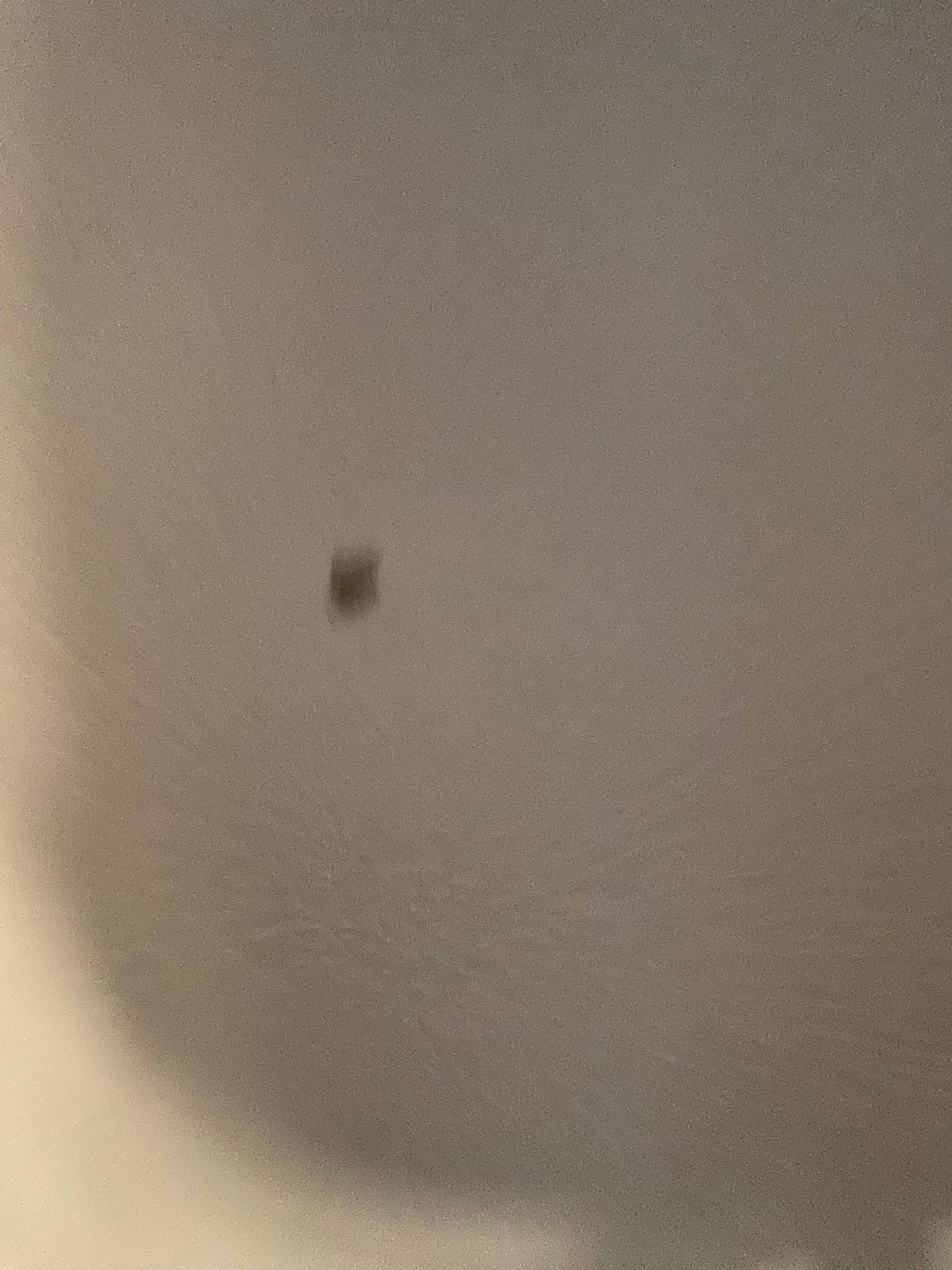 Hole in the wall.