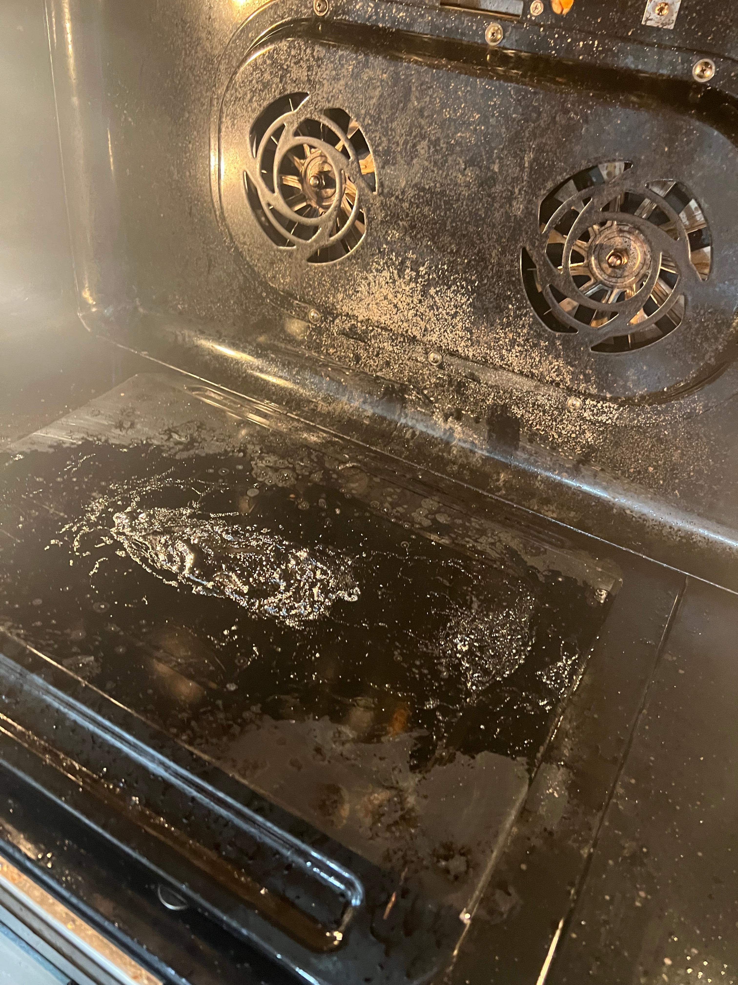Dirty oven