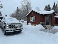 Drive in on one street and out on the other. Plenty of parking too!