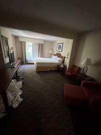 was after we cleaned up