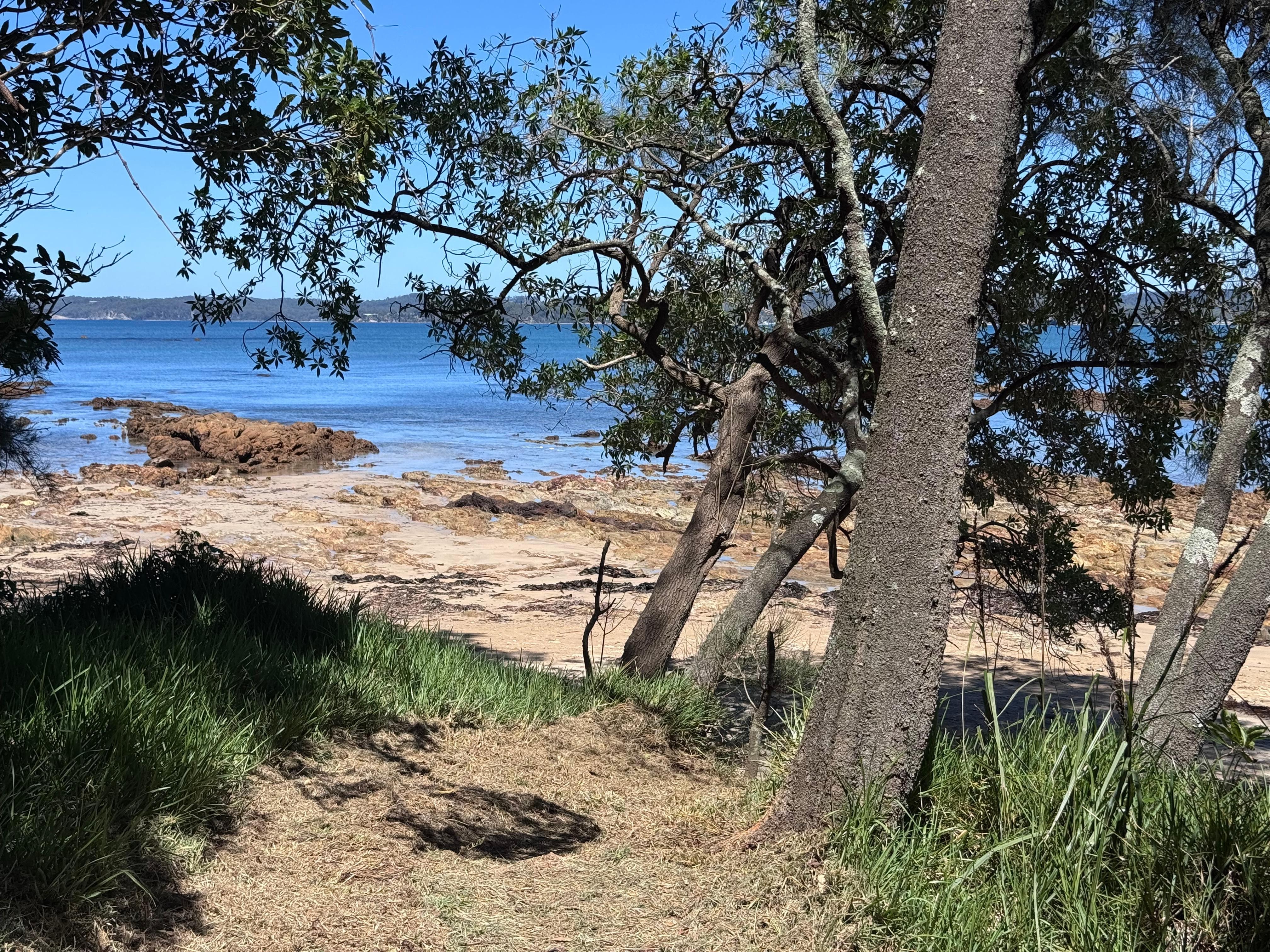 Walking towards Maloney’s Beach