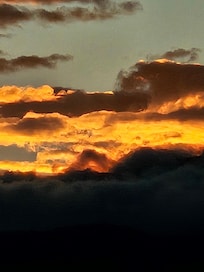Sunrise from hotel room