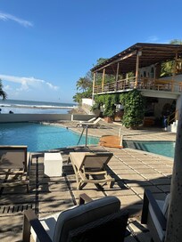 View from restaurant