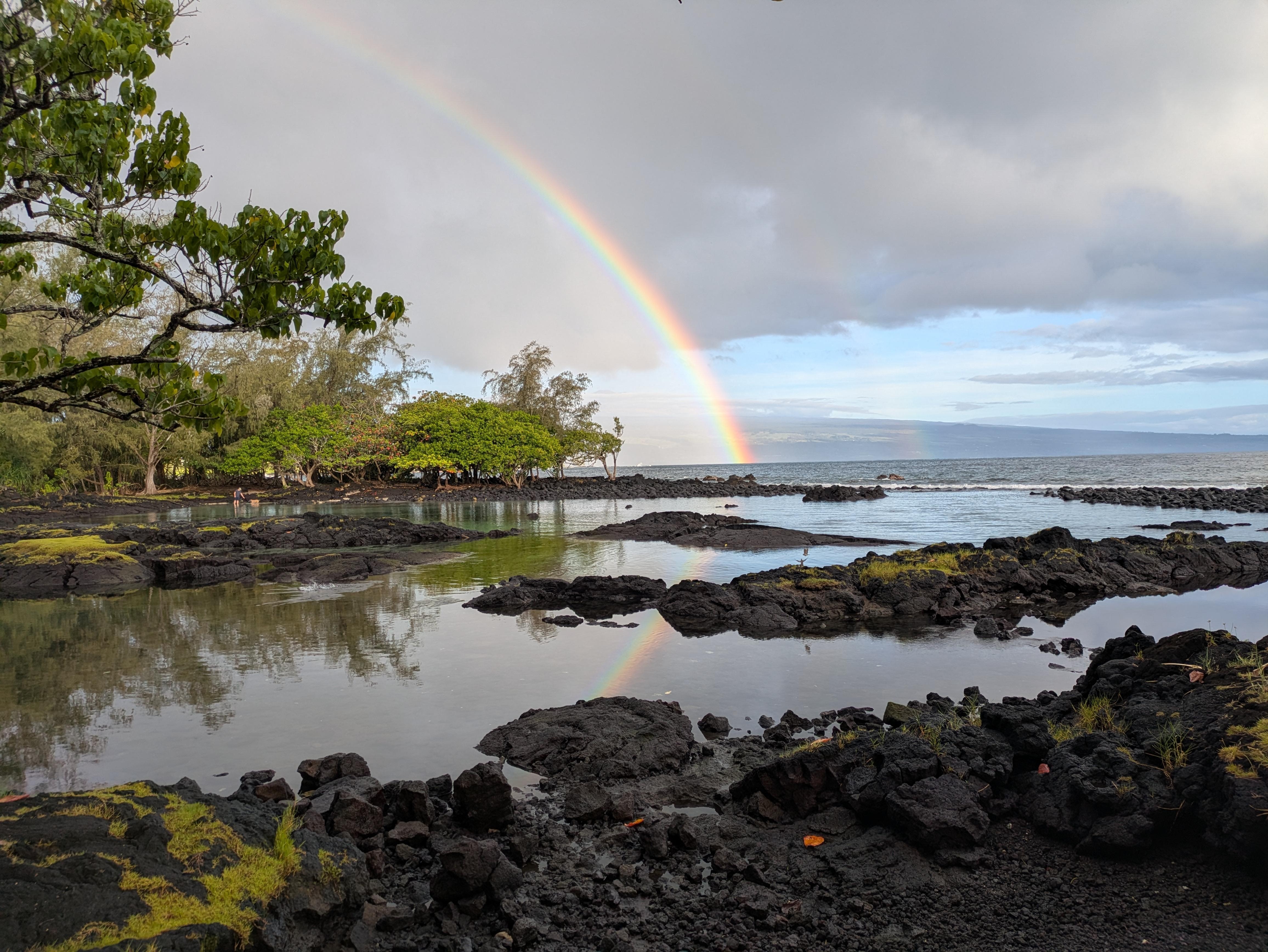 Steps from the cottage