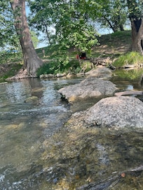 Walk way on the rocks