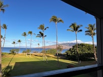 This is the view in the morning from the balcony.