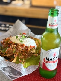Nachos en el Rest, muy buenos. 10/10