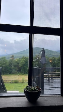 Breakfast with a view