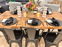 Had a catered meal and it worked well in the home