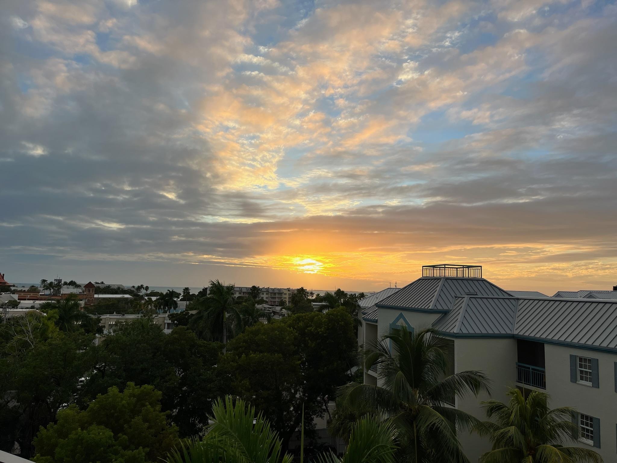 Condo loft deck view