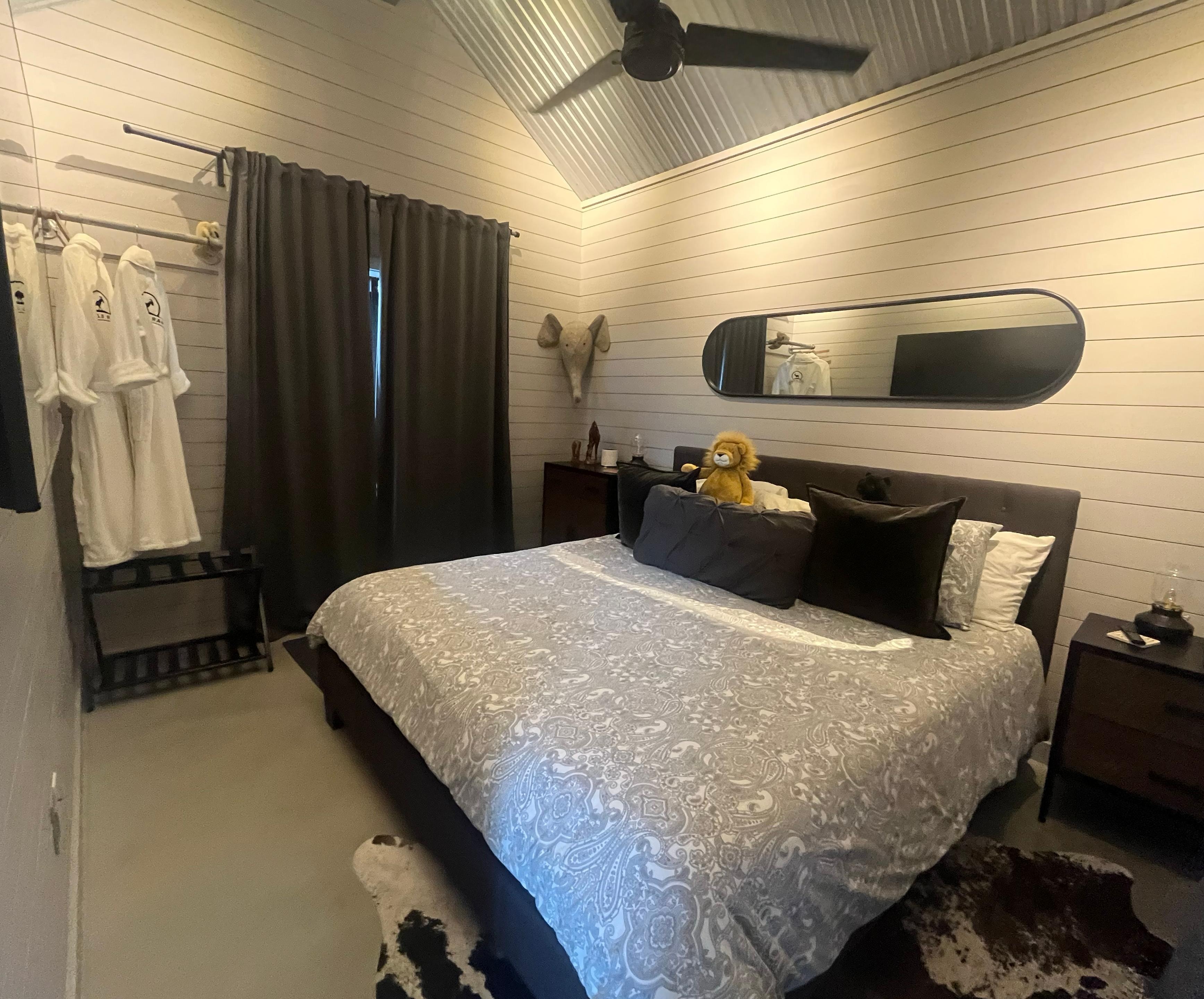 Bedroom #1 with firm bed
