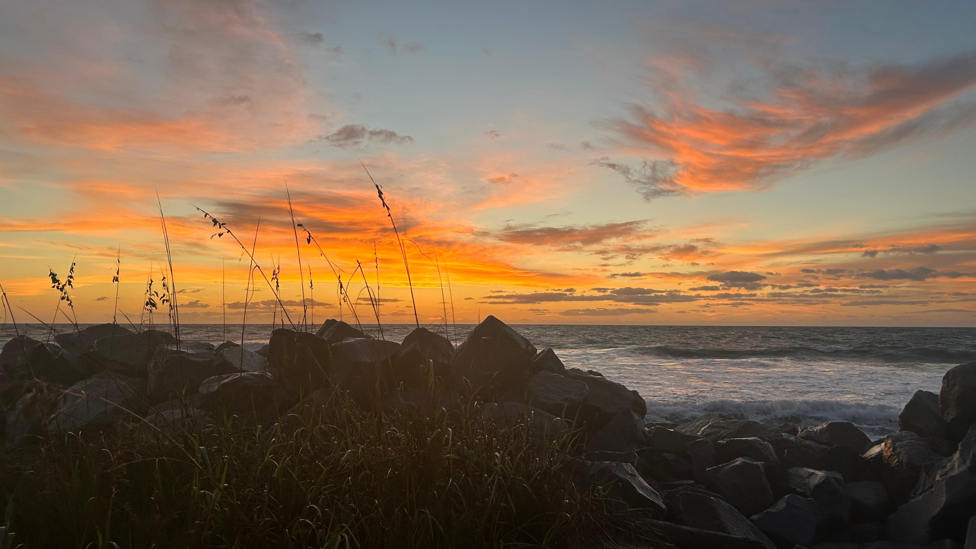 Sunrise at the beach