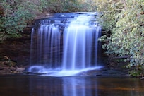 Schoolhouse Falls, Panthertown hike