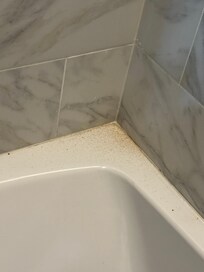 Grime in the bathtub