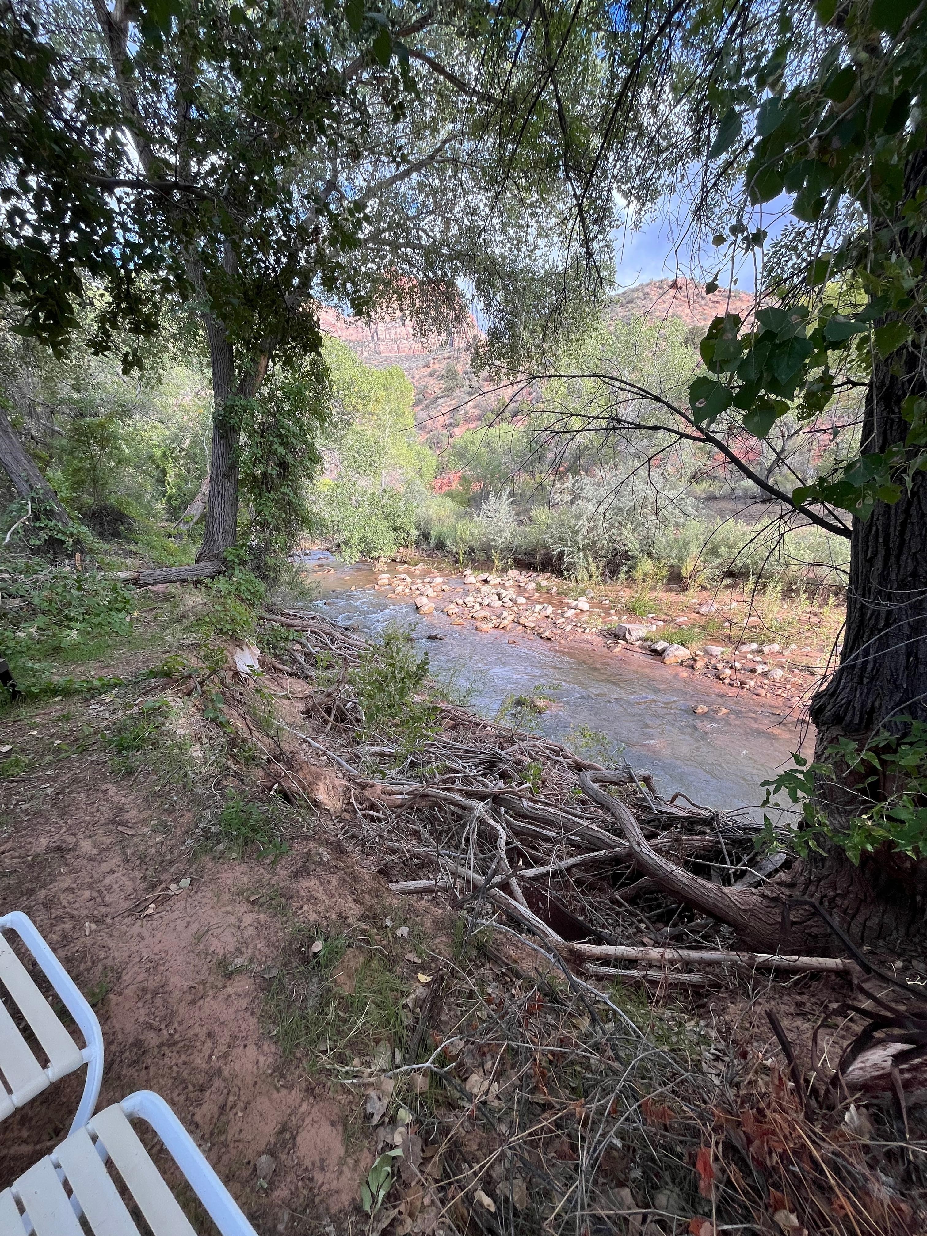 River access from the room also 