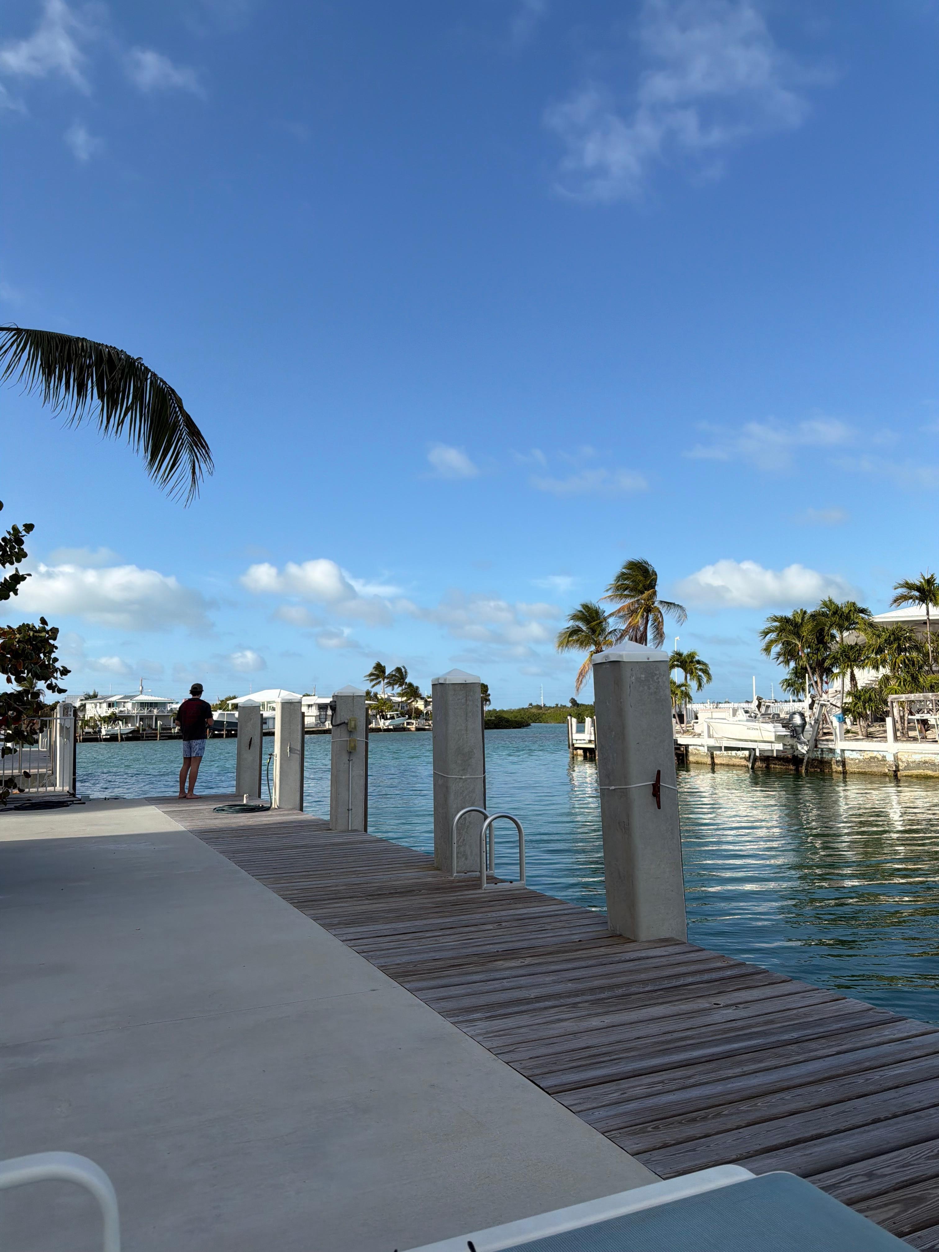 View from yard easy access for boating 