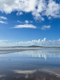 Nearby beach