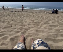 I set the chair up right at the top of the berm