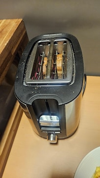 This is the only toaster available for the guests of 234 rooms