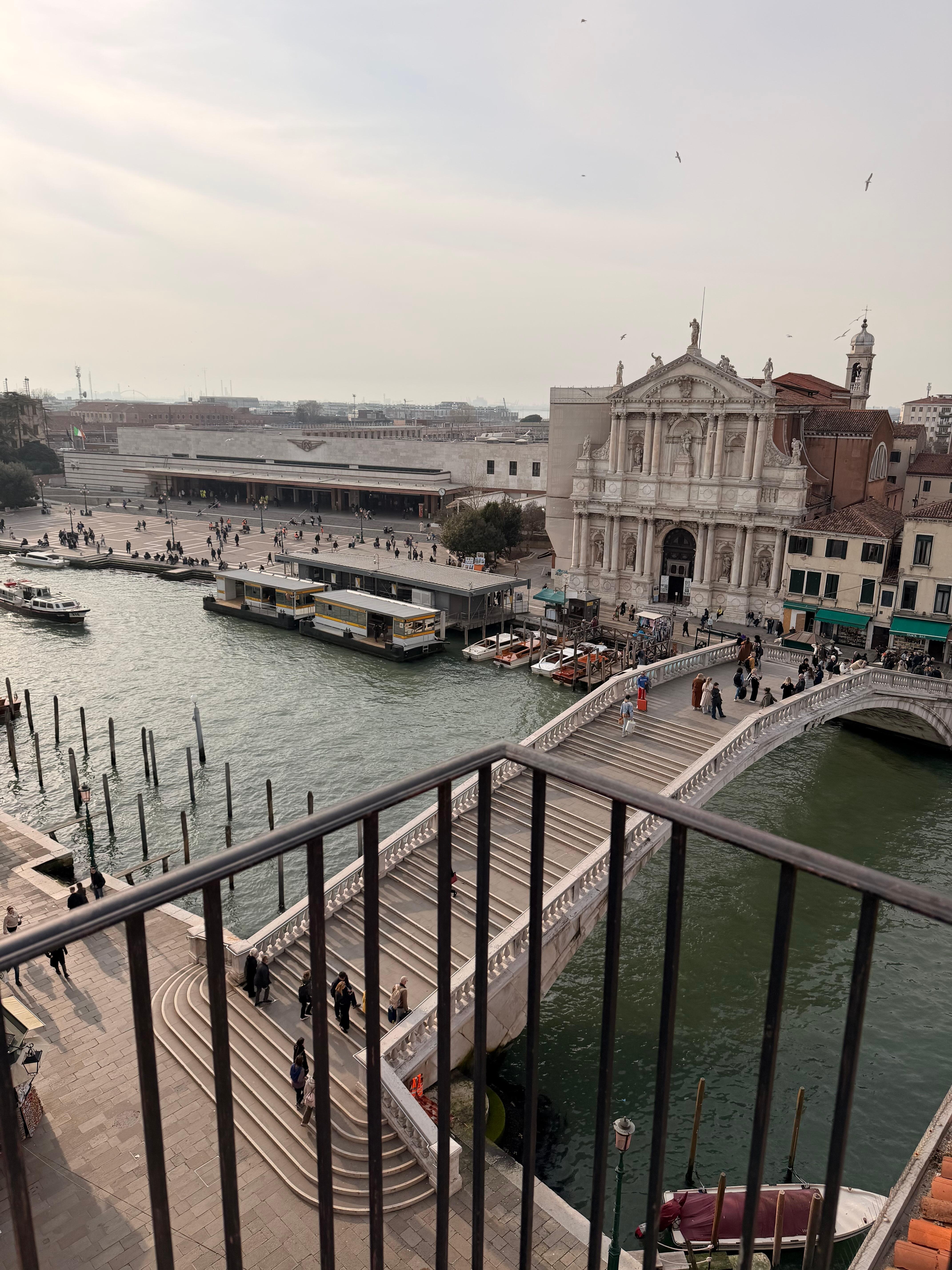 Grand Canal terrace view