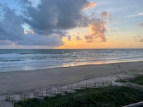 view from the balcony