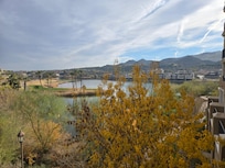 The view from the balcony