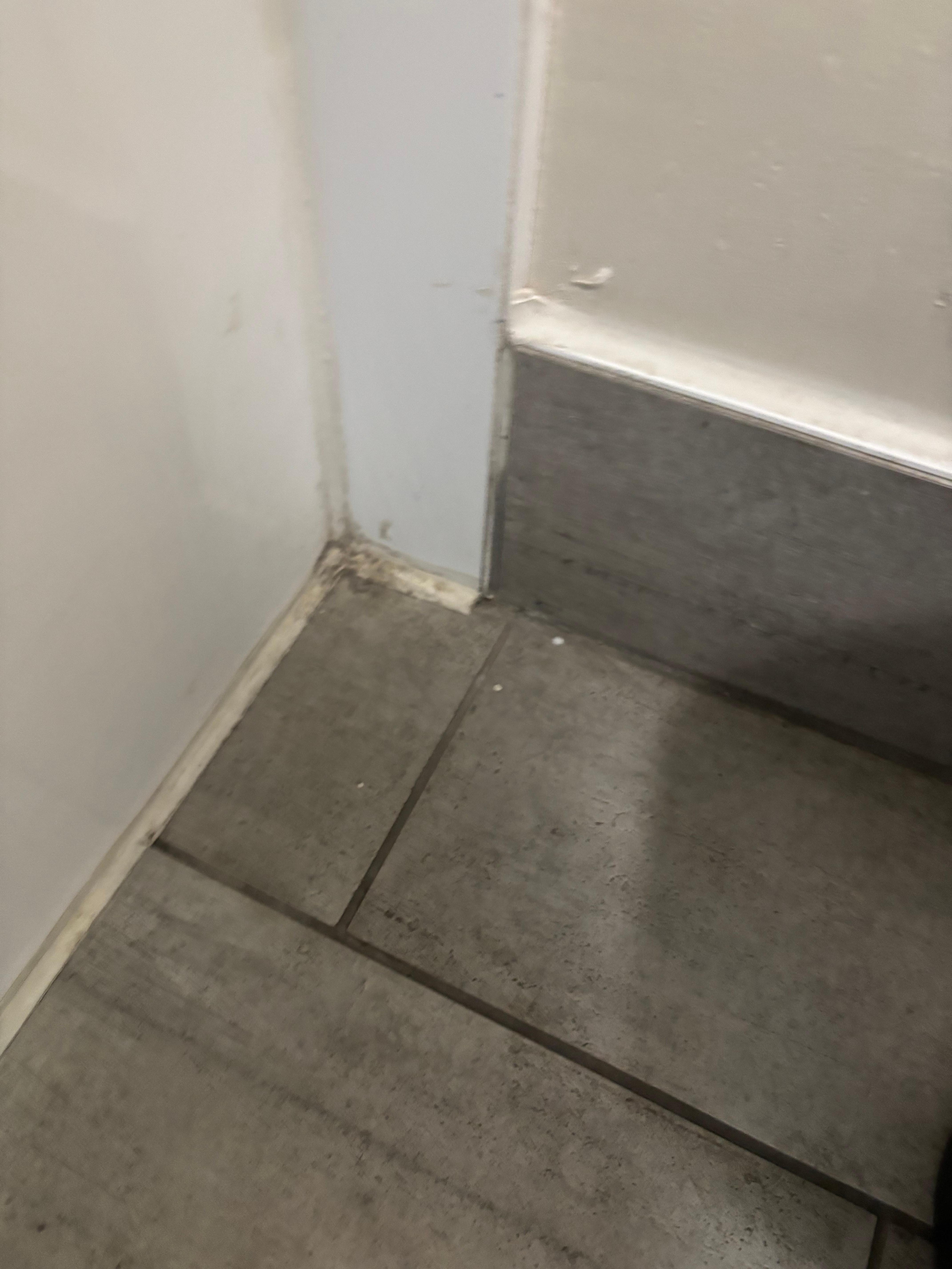 Bathroom floor was filthy.  Put the towel down and it was dirty when we stepped out of shower first night