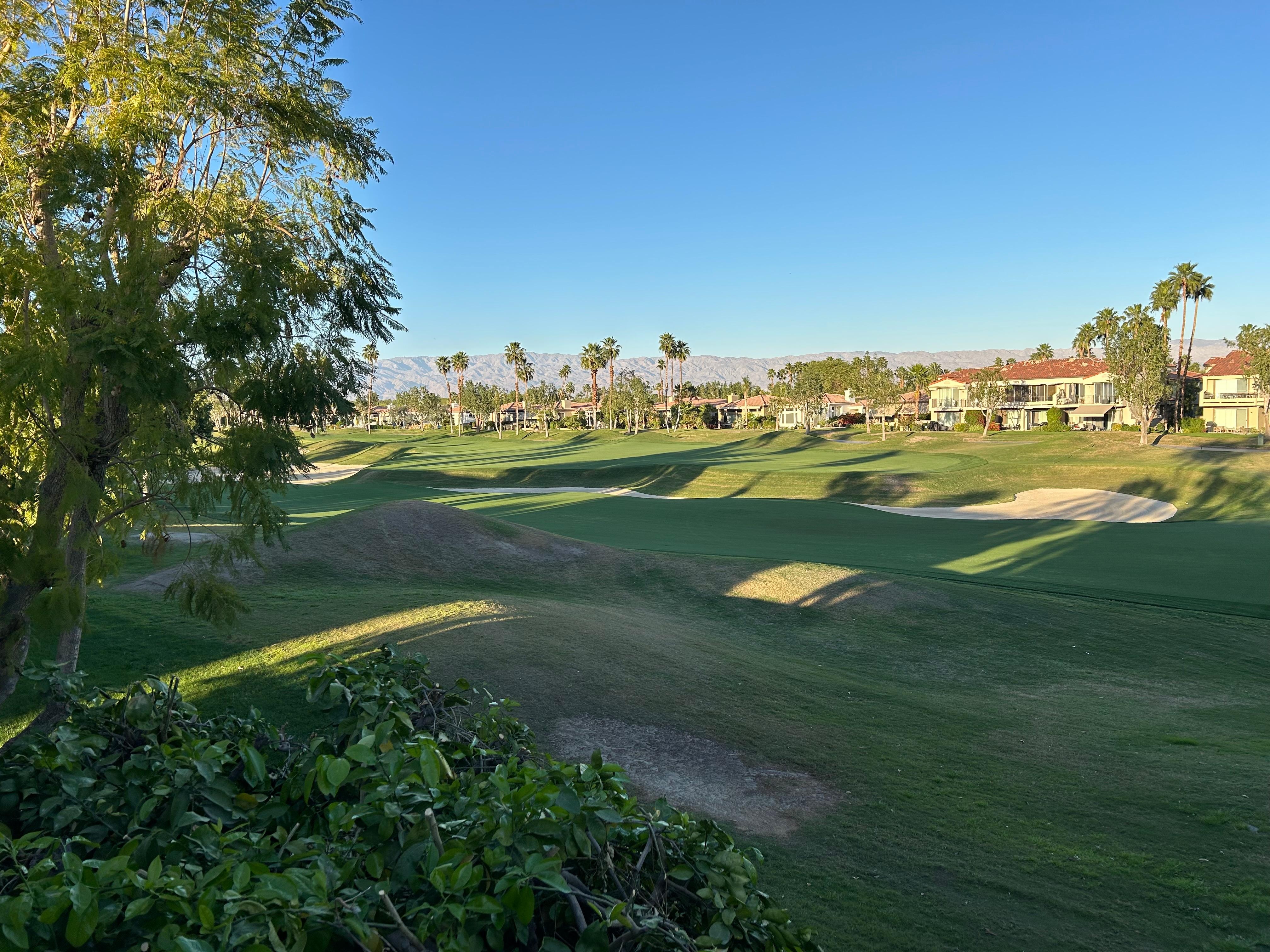 View from the balcony