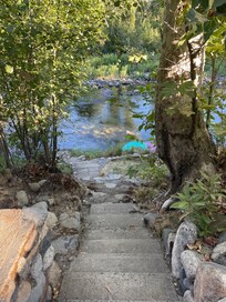 Path down to river