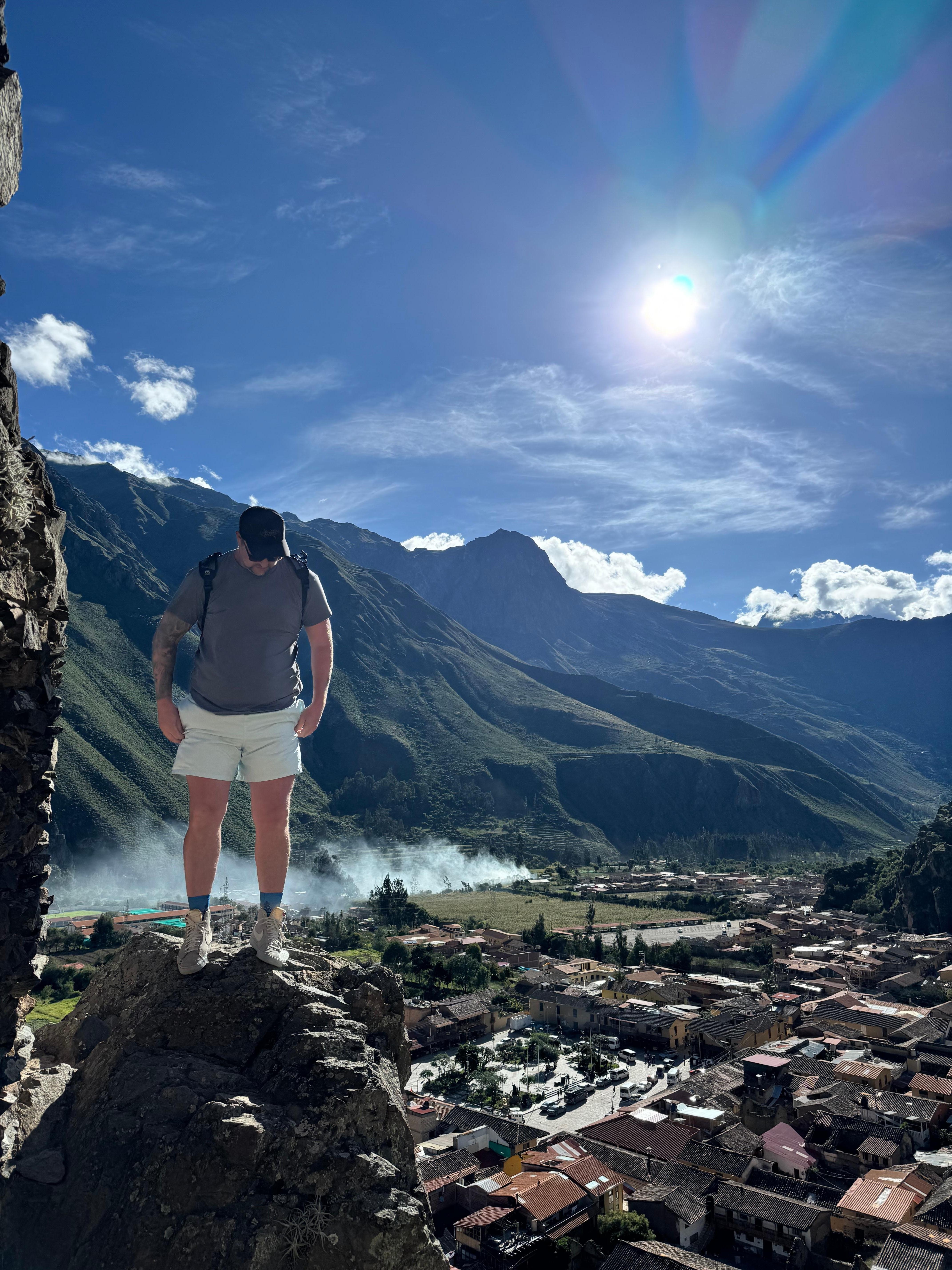 Inca ruins directly behind Apu lodge 