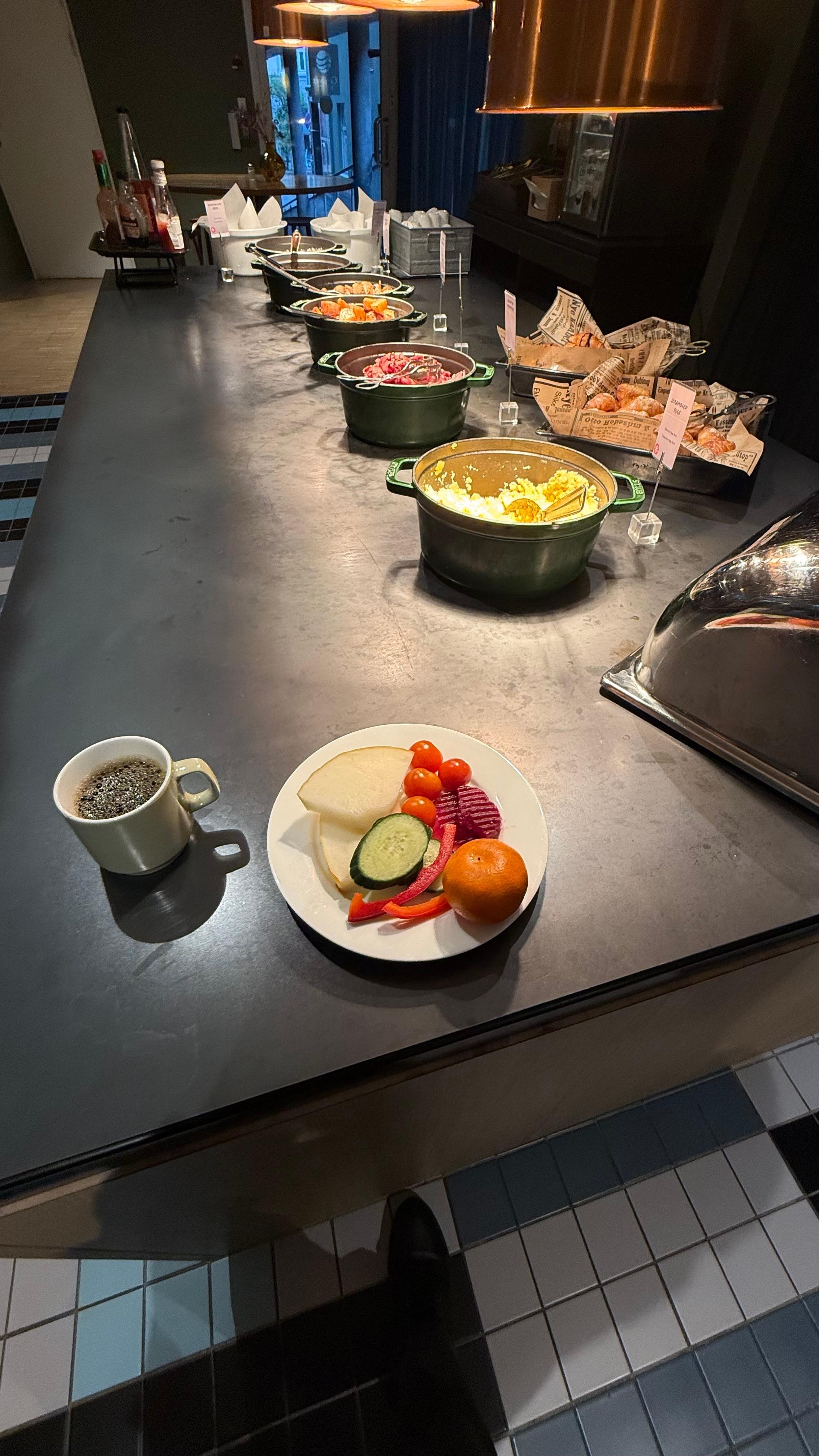 Buffet breakfast