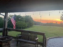 From the front porch