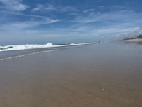Sunny beach day