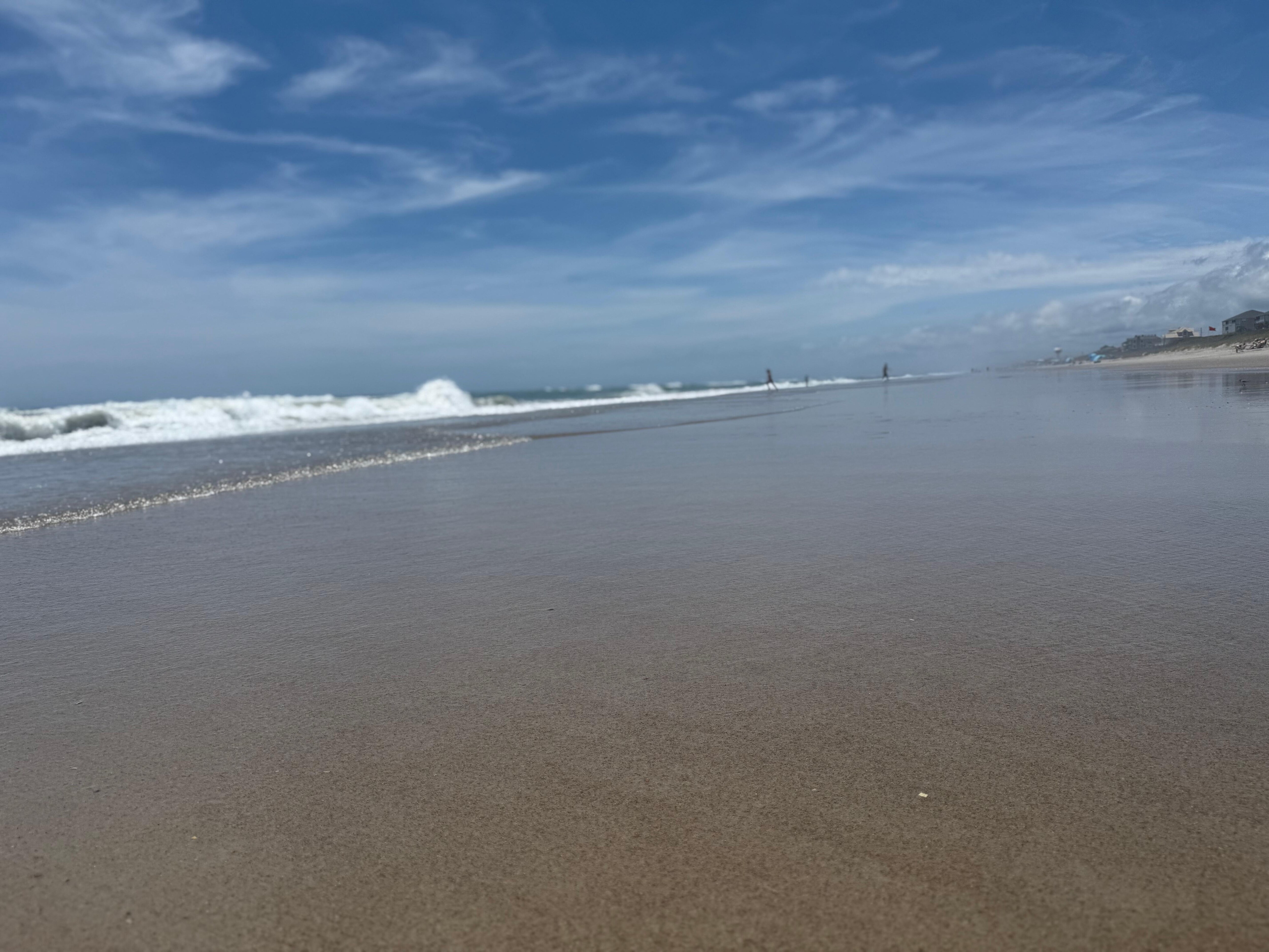 Sunny beach day